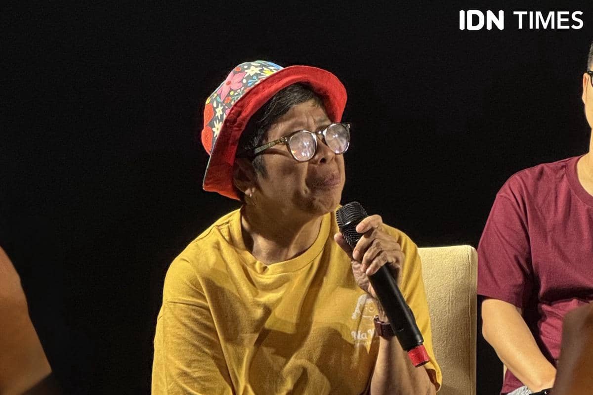 momen konferensi pers Na Willa pada Kamis (12/2/2026)