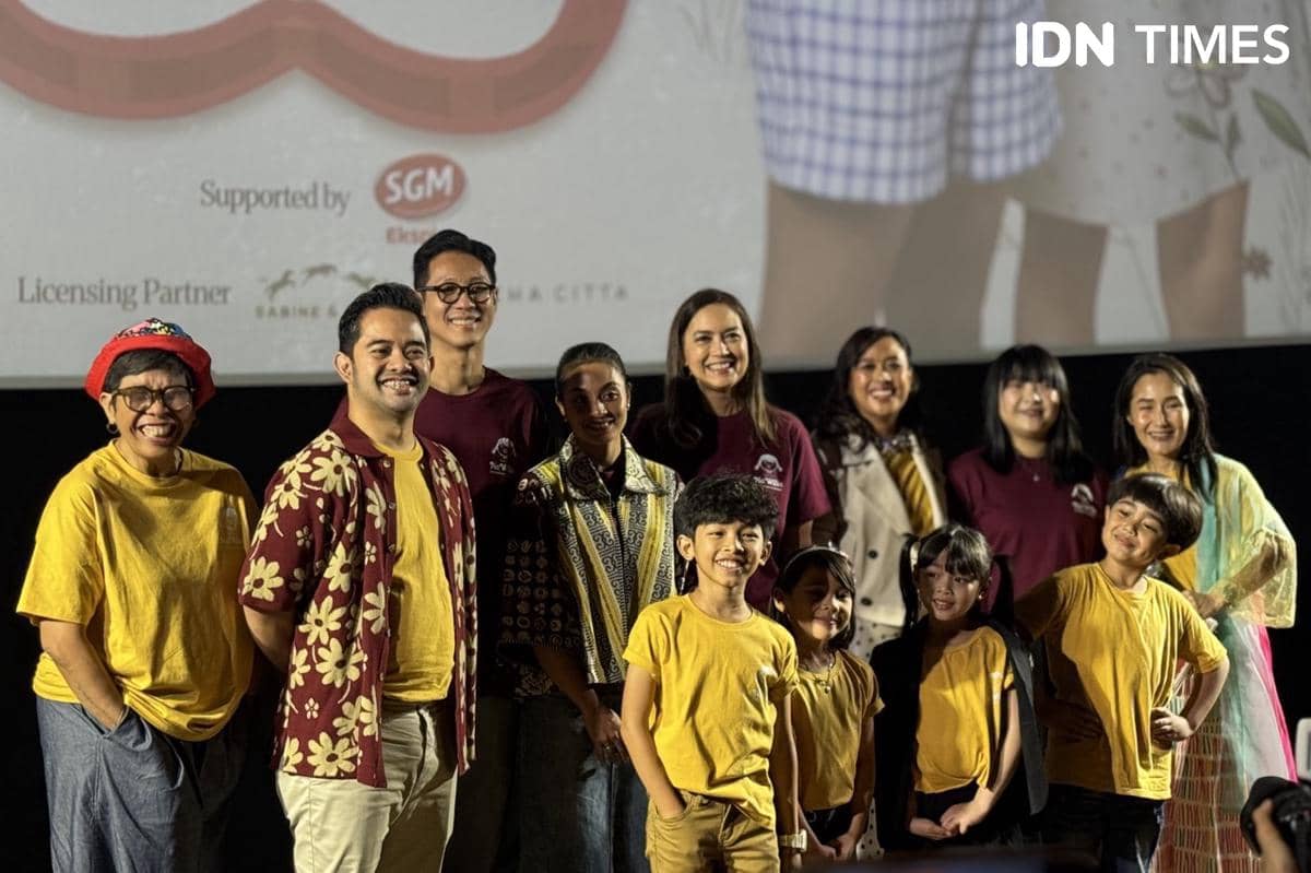 momen konferensi pers Na Willa pada Kamis (12/2/2026)