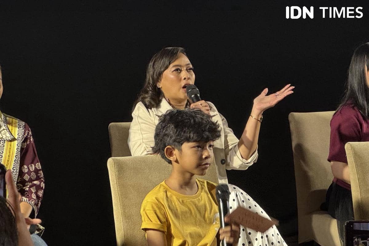 momen konferensi pers Na Willa pada Kamis (12/2/2026)