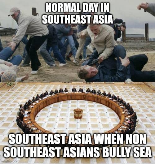 meme kekompakan netizen Asia Tenggara