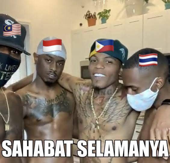 meme kekompakan netizen Asia Tenggara