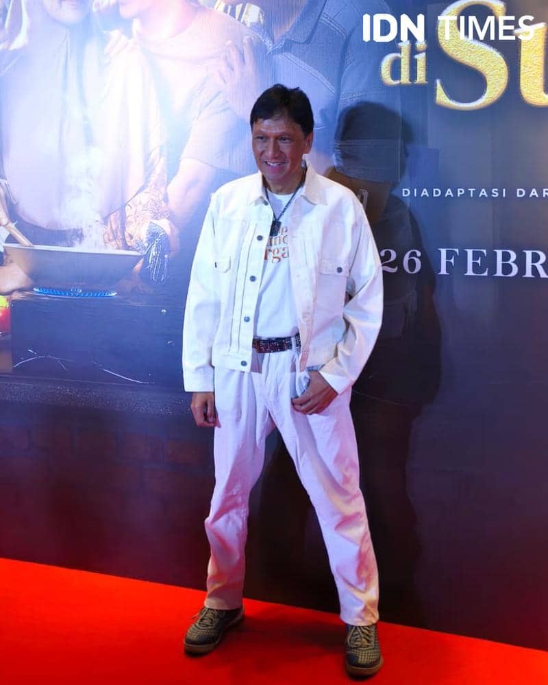 Potret red carpet film Titip Bunda di Surga-Mu yang digelar di Jakarta, Kamis (12/2/2026)