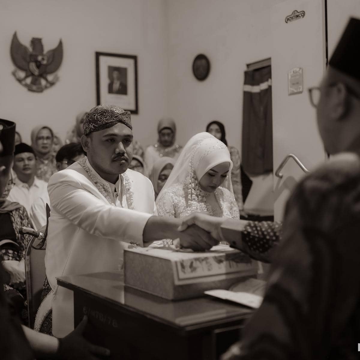 Artis Menikah di KUA (instagram.com/salmasalsabil12)