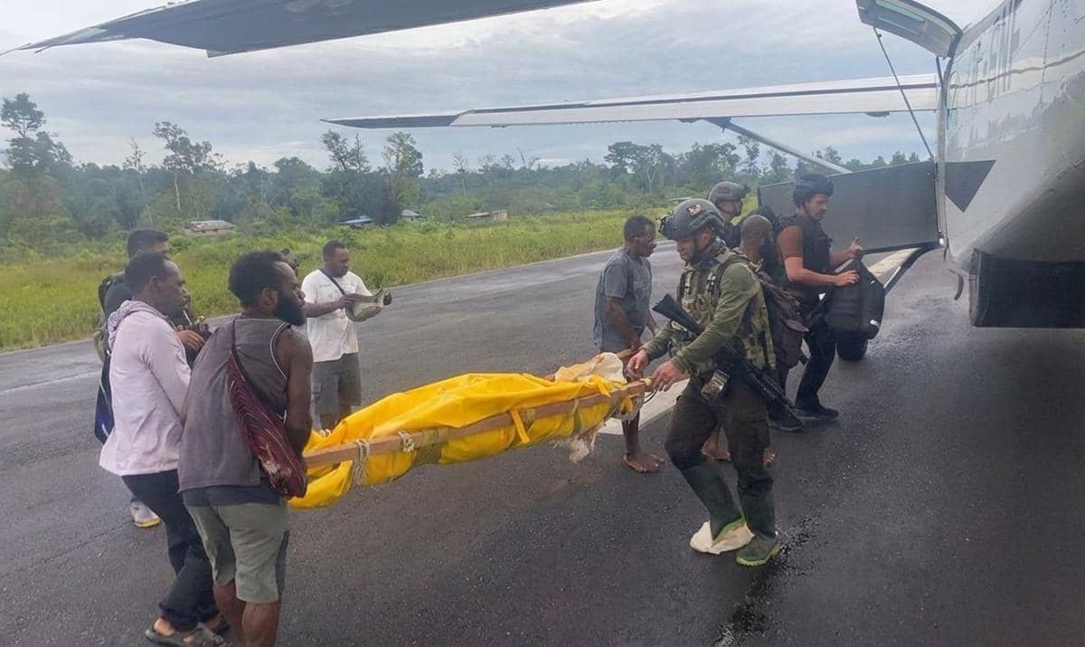 Korban meninggal dunia dalam penembakan pesawat di Bandara Koroway, Papua 
