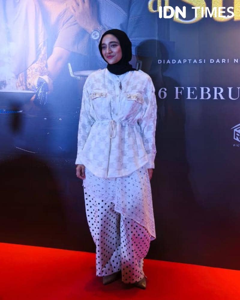 Potret red carpet film Titip Bunda di Surga-Mu yang digelar di Jakarta, Kamis (12/2/2026)