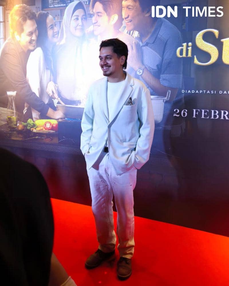 Potret red carpet film Titip Bunda di Surga-Mu yang digelar di Jakarta, Kamis (12/2/2026)