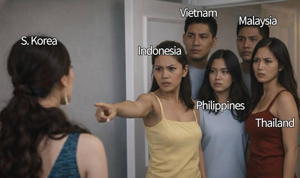 meme kekompakan netizen Asia Tenggara