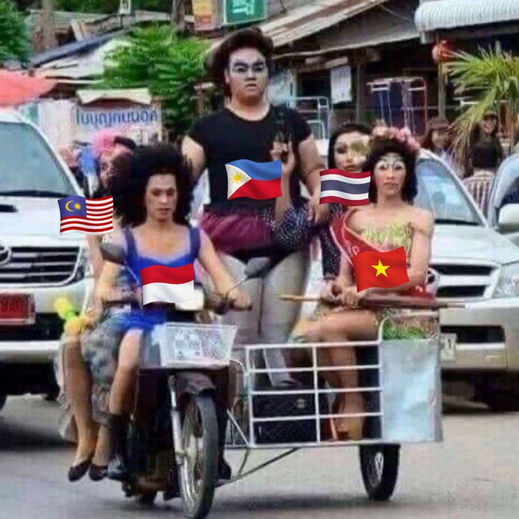 meme kekompakan netizen Asia Tenggara