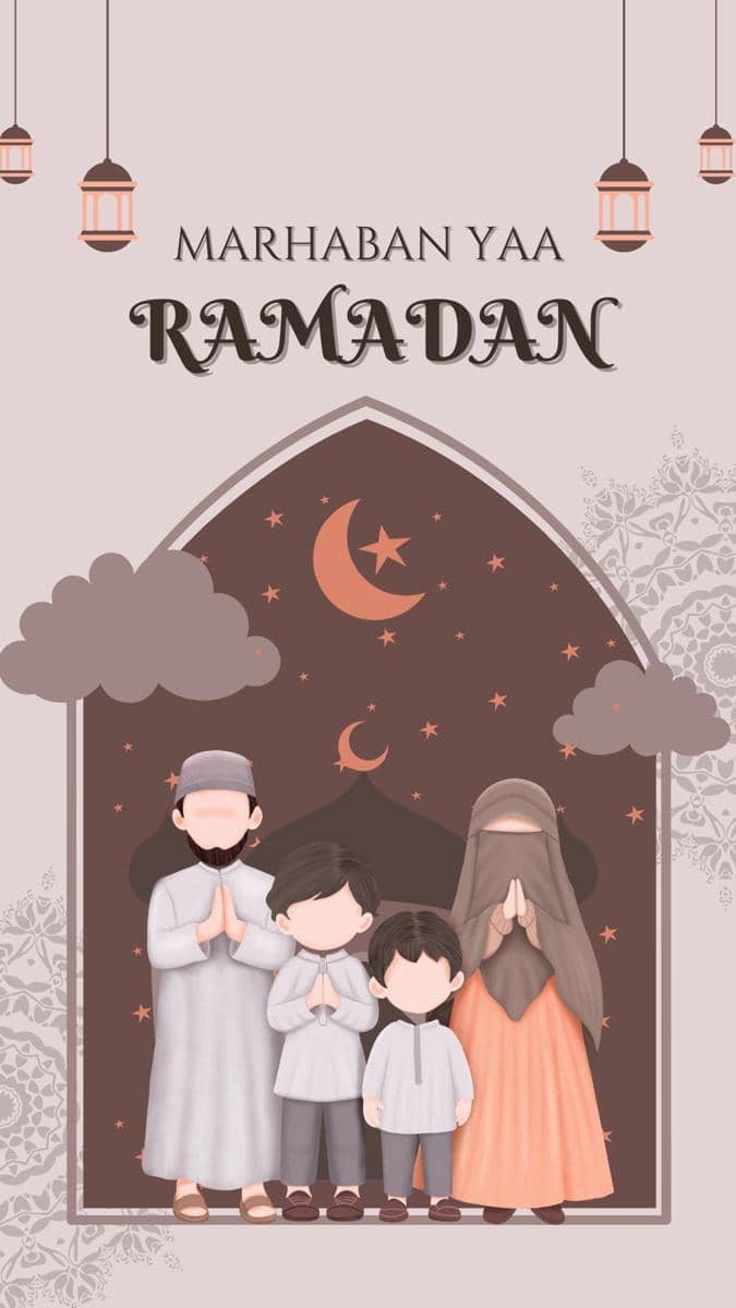 30 Poster Marhaban ya Ramadan 2026 untuk diunggah ke Media Sosial