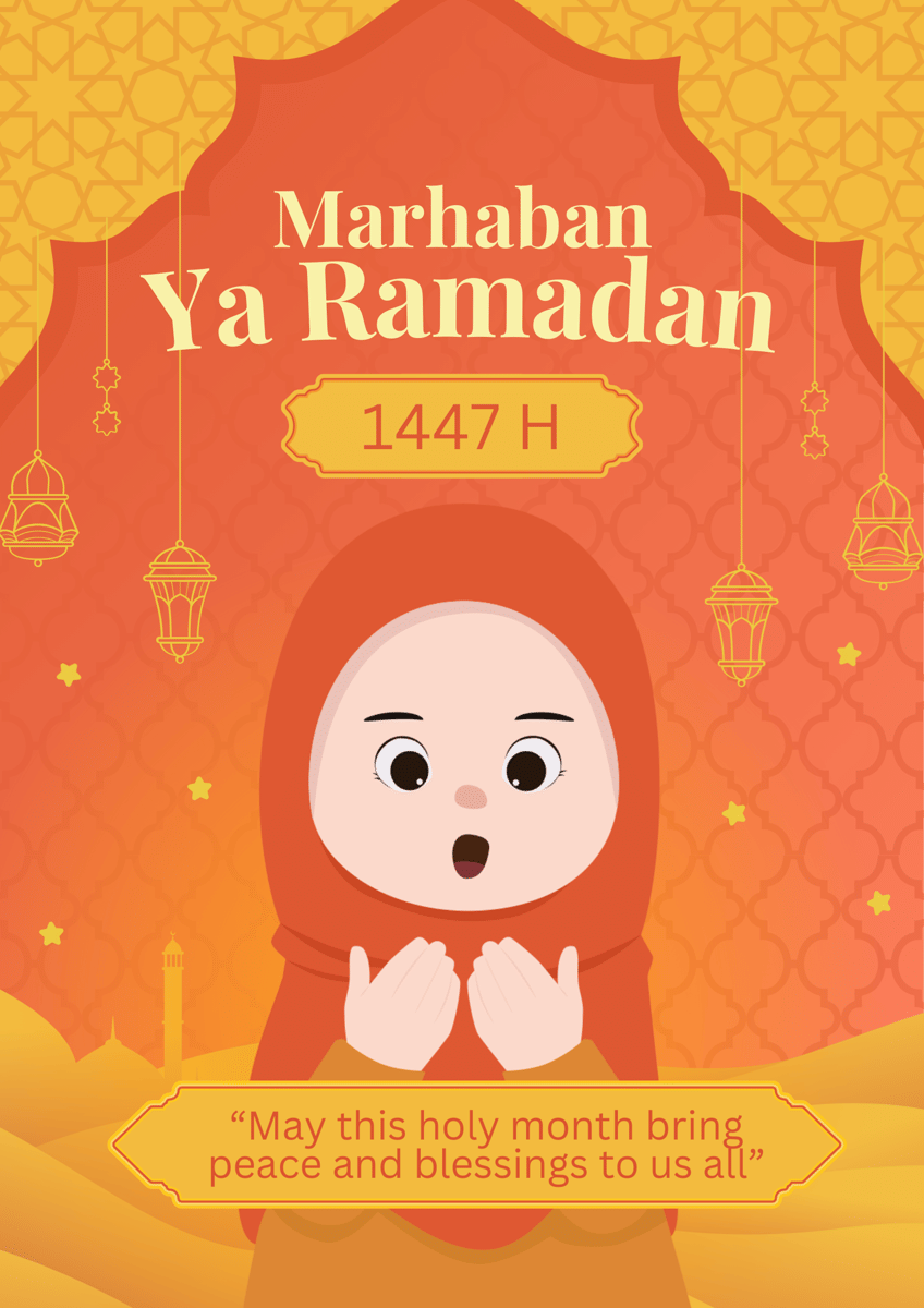 30 Poster Marhaban ya Ramadan 2026 untuk diunggah ke Media Sosial