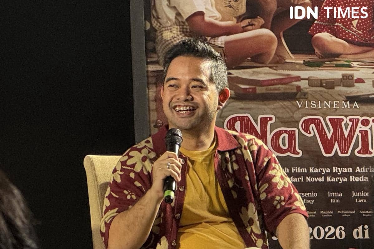 momen konferensi pers Na Willa pada Kamis (12/2/2026)