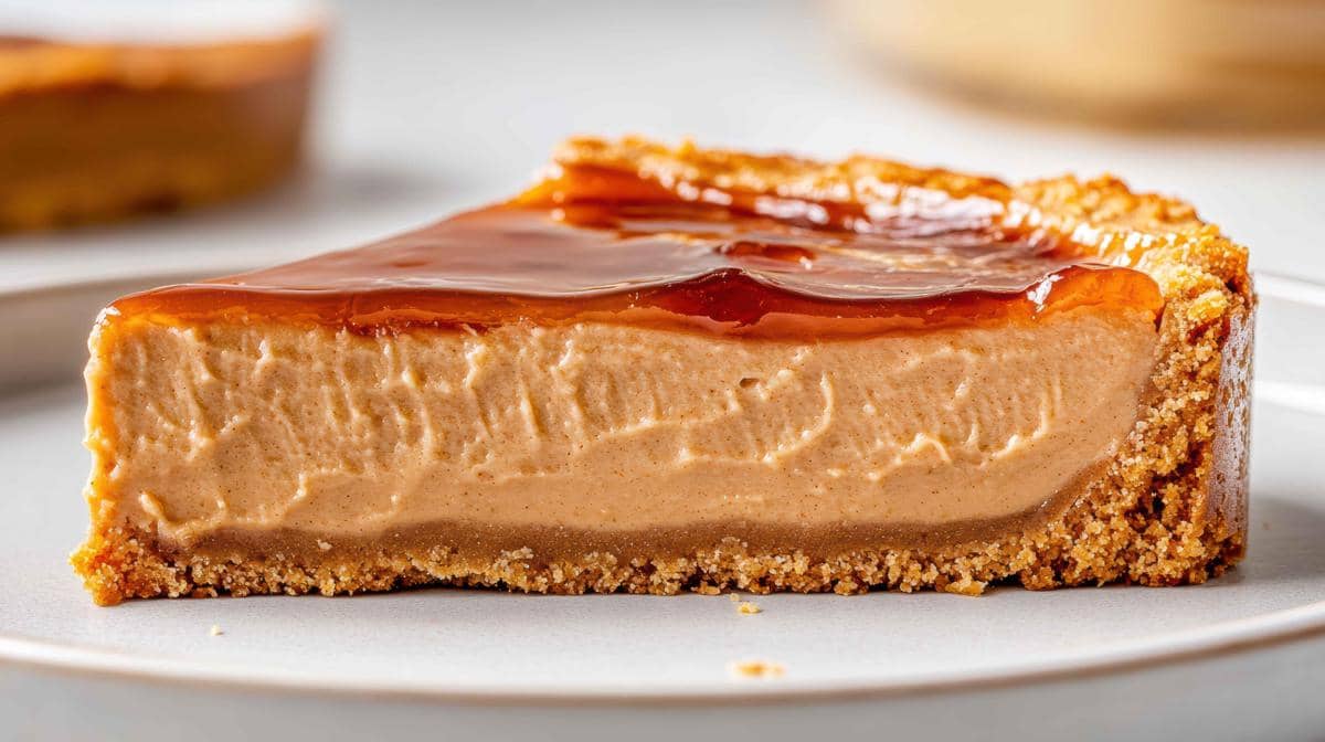 Caramel cheesecake