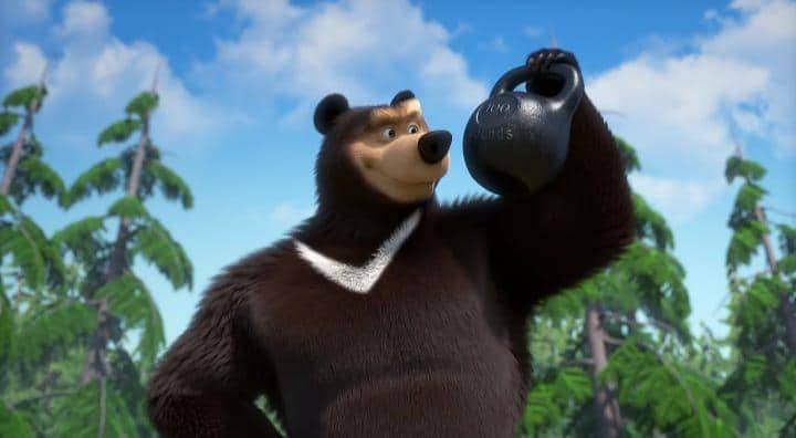 cuplikan Masha and The Bear "Unfriended"