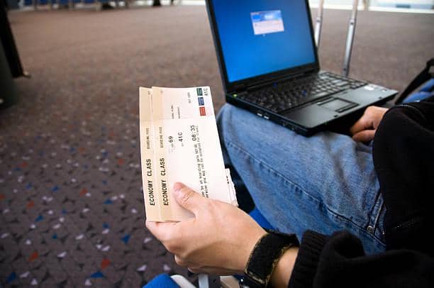 Ilustrasi poin tiket pesawat (istockphoto.com/Ceneri)