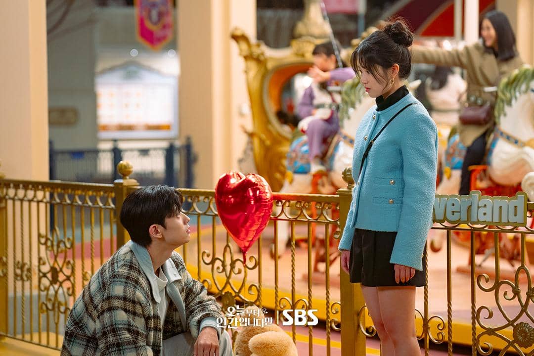 Lomon dan Kim Hye Yoon di drakor No Tail to Tell