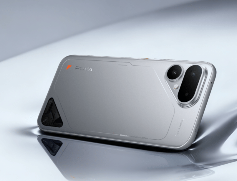 TECNO Pova Curve 2 5G warna melting silver 