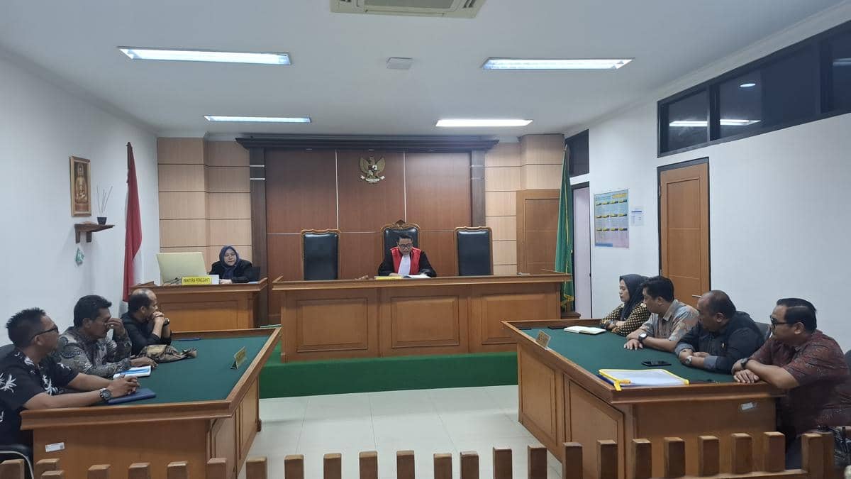 Putusan sidang praperadilan tersangka pembunuhan Cilegon (Dok. Khaerul Anwar)