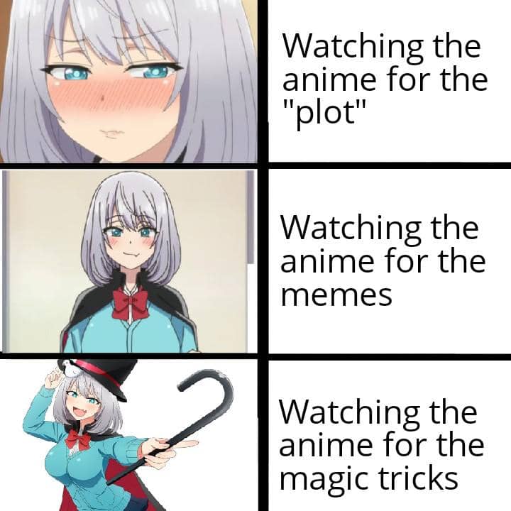 meme anime tentang sihir