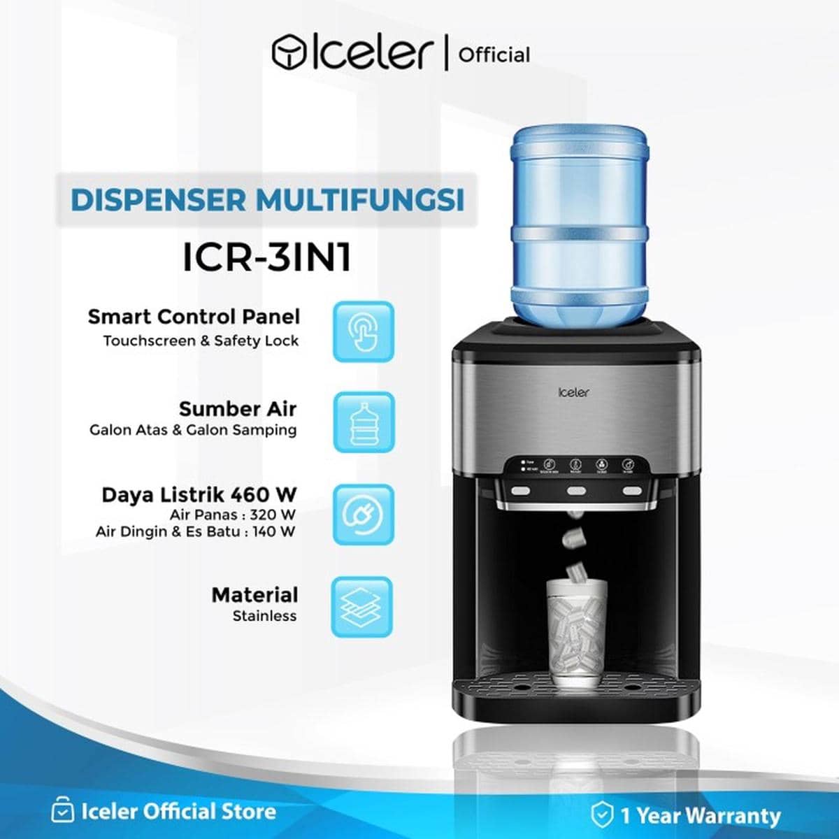 Iceler Mesin Es 3 in 1 