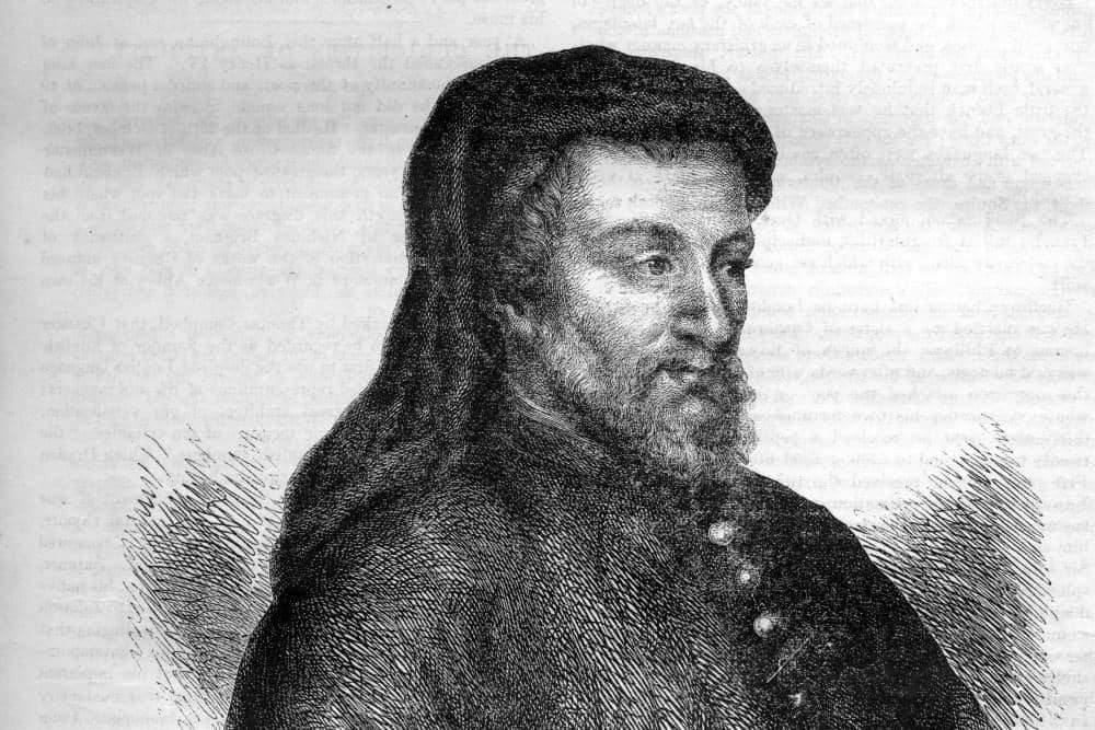 ilustrasi Geoffrey Chaucer