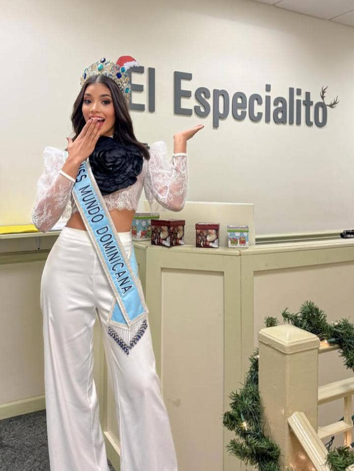 Potret miss world republik dominika 2026