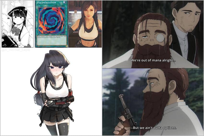 kolase meme anime tentang sihir