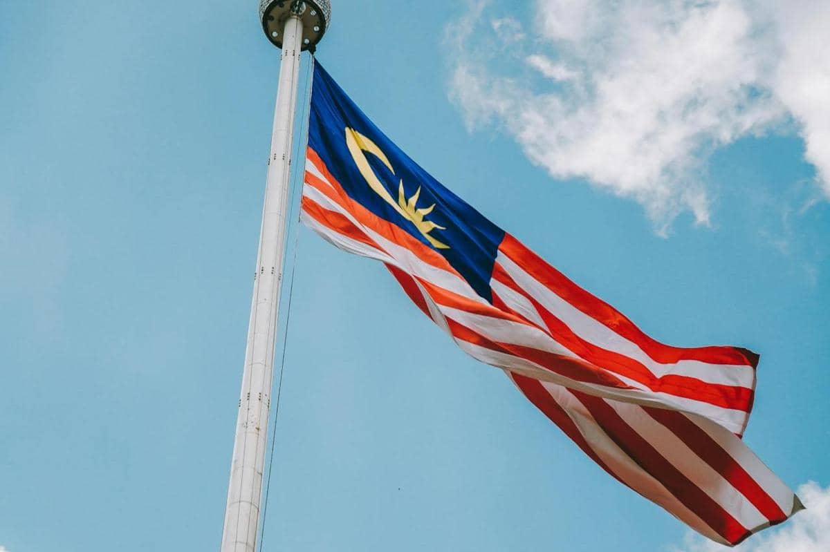 ilustrasi bendera Malaysia