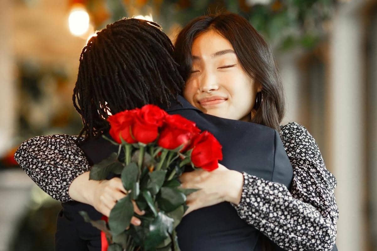 ilustrasi merayakan Valentine dan White Day