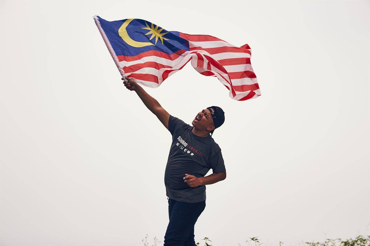 ilustrasi bendera Malaysia