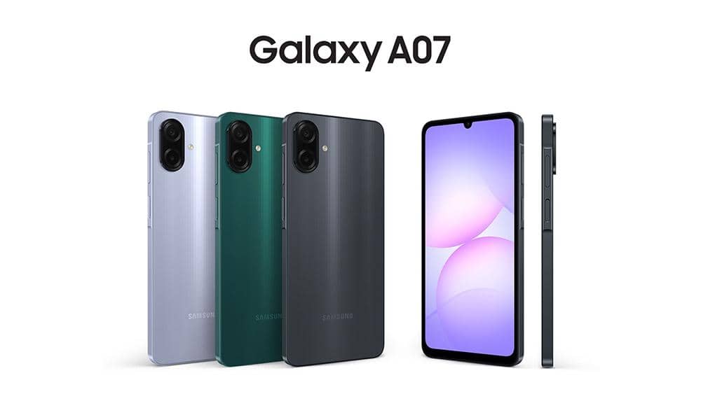 tampilan Samsung Galaxy A07 4G 