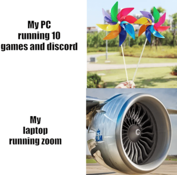 meme kipas laptop