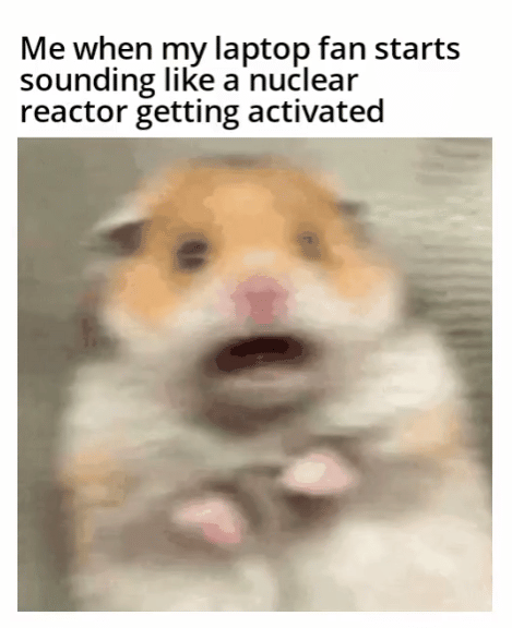meme kipas laptop