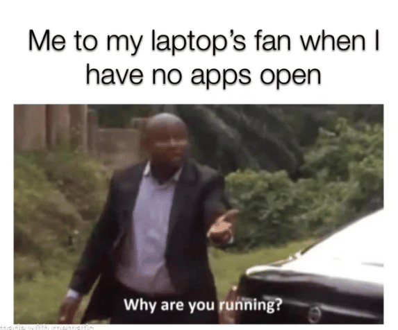 meme kipas laptop