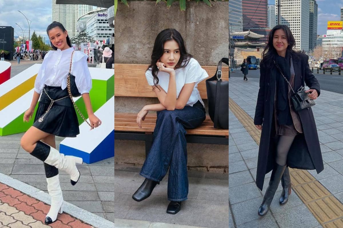7 Padu Padan Sepatu Boots ala Shenina Cinnamon, Gaya Makin Stand Out!