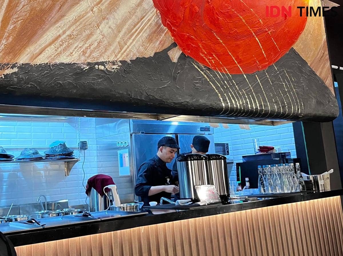 Potret Salmon Noodle 3.0 Halal, Pacific Place, Jakarta Selatan