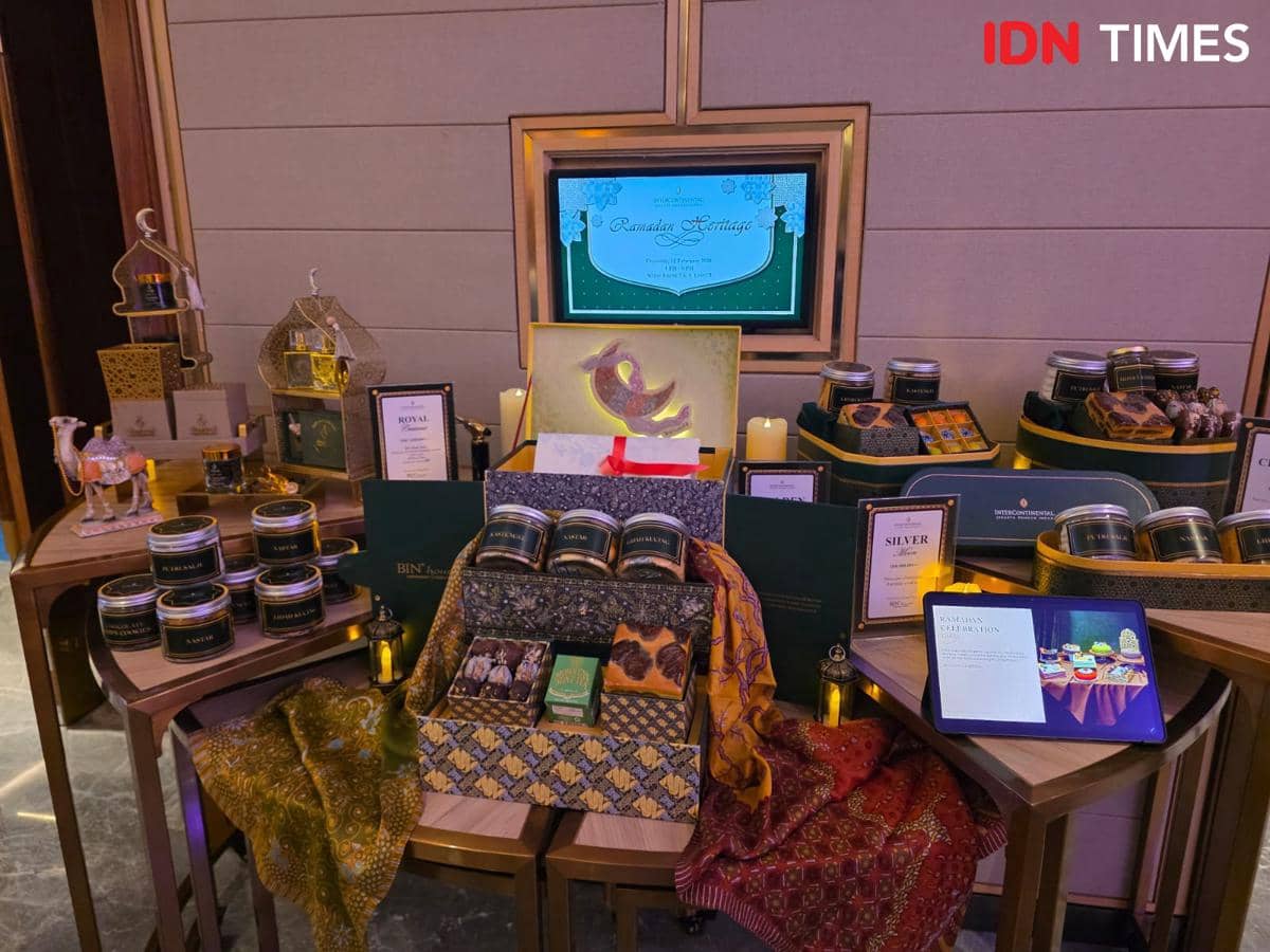 Ramadan Preview hampers Royal hasil kolaborasi BINhouse dan InterContinental Jakarta
