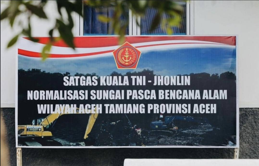 Menhan Cek Pengerukan Sungai di Aceh Tamiang, Cegah Banjir Berulang