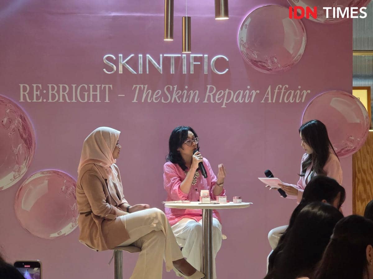 Launching Skintific PDRN Bright & Smooth Moisture Gel di About Us Brasserie, Gunawarman, Jakarta