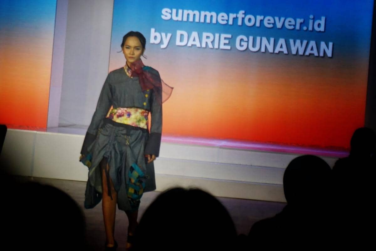 Peluncuran Jogja Fashion Week (JFW) 2026 di Gelanggang Inovasi dan Kreativitas (GIK) UGM, Sleman, DIY, Kamis (12/2/2026).