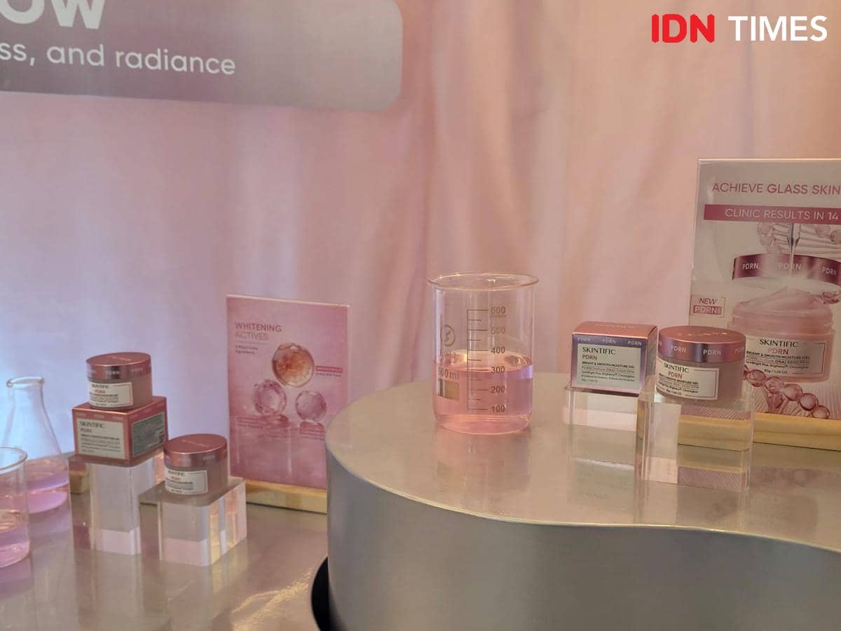 Launching Skintific PDRN Bright & Smooth Moisture Gel di About Us Brasserie, Gunawarman, Jakarta