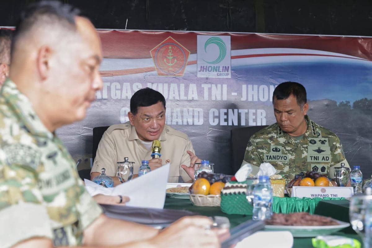 Menhan Cek Pengerukan Sungai di Aceh Tamiang, Cegah Banjir Berulang