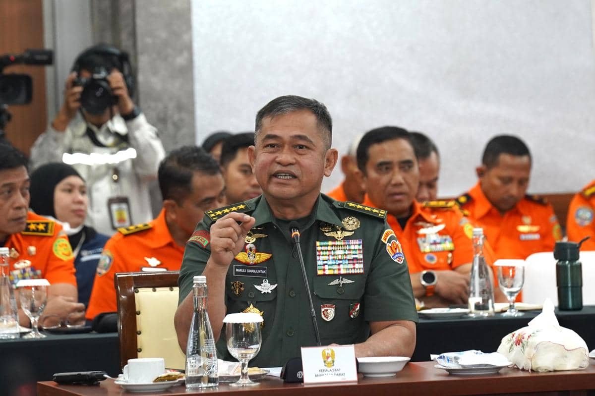 KSAD Maruli: Jumlah Pasukan TNI yang Dikirim ke Gaza Sesuai Kebutuhan