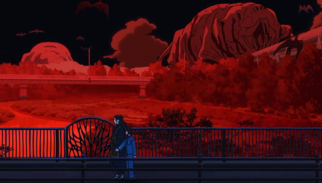 Kenjaku membawa Sasaki keluar dari koloni - Jujutsu Kaisen S3