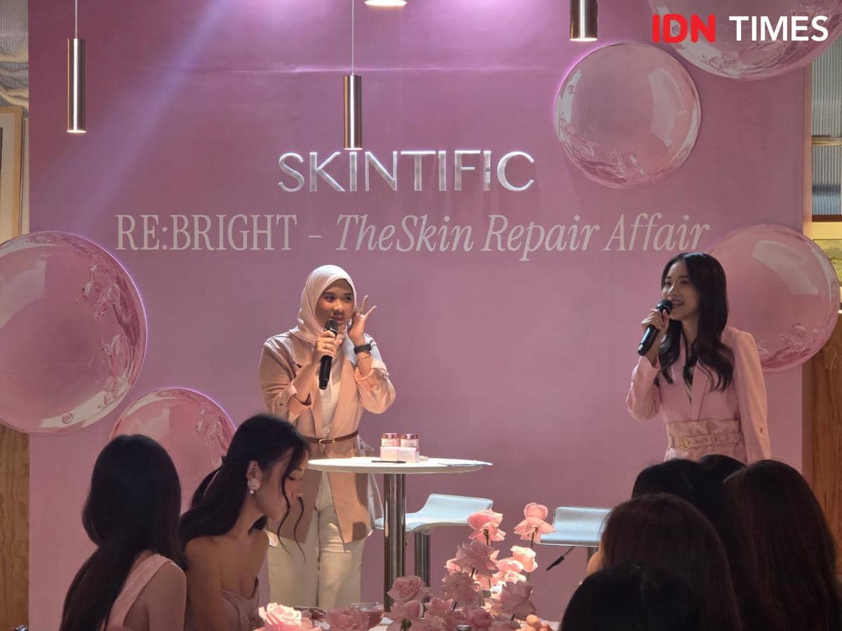 Launching Skintific PDRN Bright & Smooth Moisture Gel di About Us Brasserie, Gunawarman, Jakarta