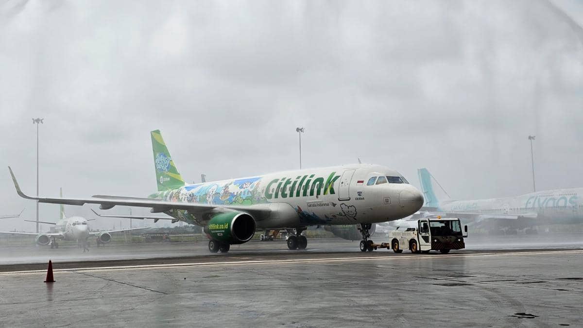 Livery Karya Ilustrator Dalam Negeri Mejeng di Pesawat Citilink (Dok. Citilink)