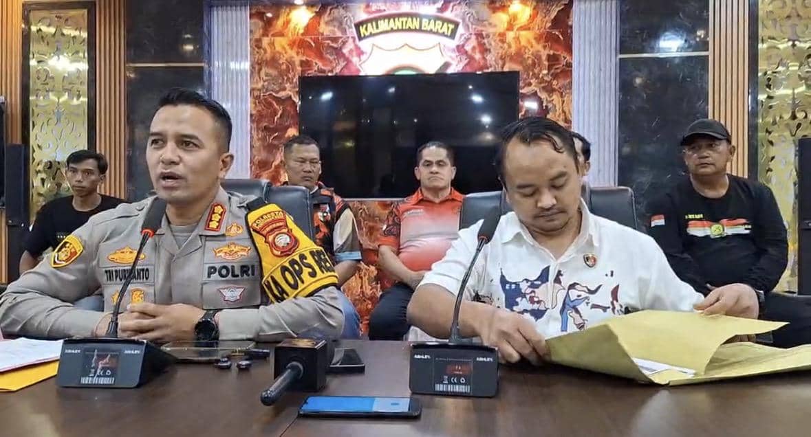 Kapolresta Pontianak, Kombes Pol Endang Tri Purwanto.