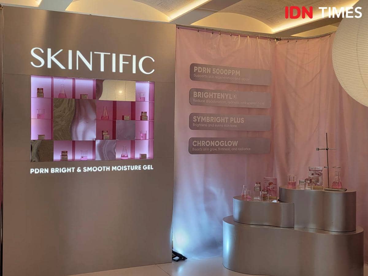 Launching Skintific PDRN Bright & Smooth Moisture Gel di About Us Brasserie, Gunawarman, Jakarta