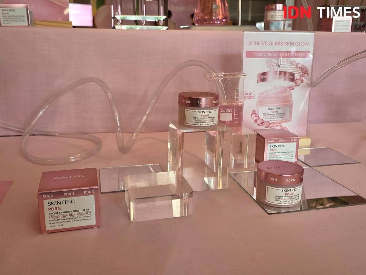 Launching Skintific PDRN Bright & Smooth Moisture Gel di About Us Brasserie, Gunawarman, Jakarta