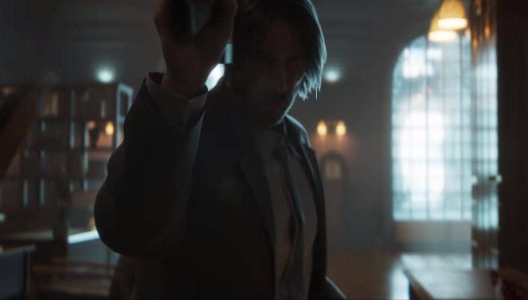 John Wick saat memakai senjata - Untitled John Wick Game