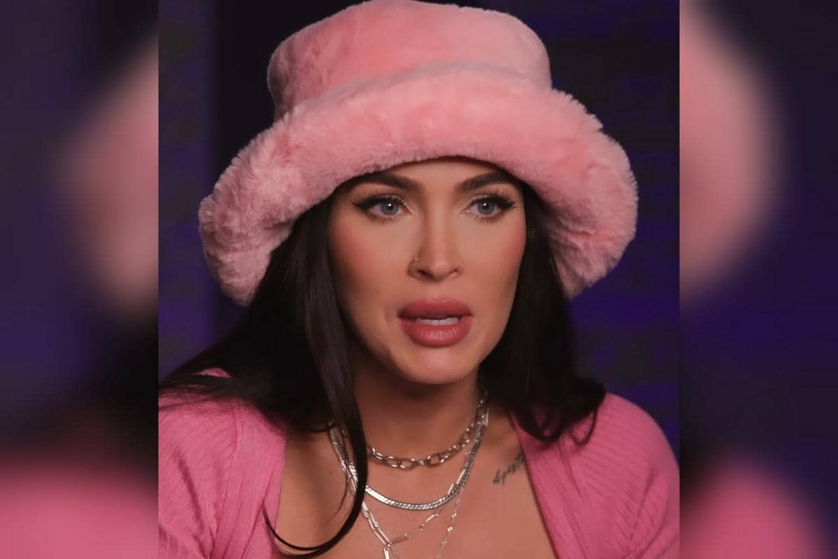 Megan Fox saat rekaman untuk video game Mortal Kombat 1 pada tahun 2023.